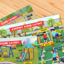 Load image into Gallery viewer, Imaginative Play Setup Plan: Carnival, Airport, Campsite