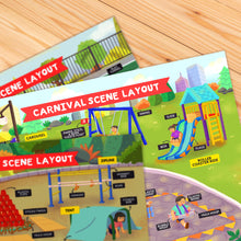 Load image into Gallery viewer, Imaginative Play Setup Plan: Carnival, Airport, Campsite