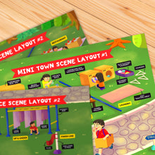 Load image into Gallery viewer, Imaginative Play Setup Plan: Mini Town #1, Mini Town #2, Obstacle Race #2