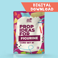 Load image into Gallery viewer, Prop Ideas for FIGURINE - Card Set #1
