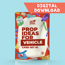 Load image into Gallery viewer, Prop Ideas for VEHICLE - Card Set #1