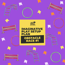 Load image into Gallery viewer, Imaginative Play Setup Plan: Mini Golf, Sports Day, Obstacle Race #1