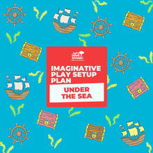 Load image into Gallery viewer, Imaginative Play Setup Plan: Lost Islands, Enchanted Forest, Under the Sea