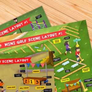 Imaginative Play Setup Plan: Mini Golf, Sports Day, Obstacle Race #1