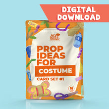 Load image into Gallery viewer, Prop Ideas for COSTUME - Card Set #1
