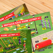 Load image into Gallery viewer, Imaginative Play Setup Plan: Mini Golf, Sports Day, Obstacle Race #1
